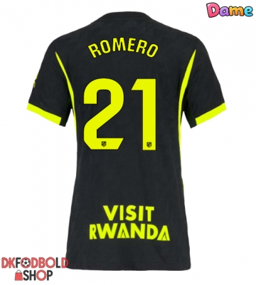 Atletico Madrid Cristian Romero #21 Udebanetrøje Dame 2026-27 Kort ærmer Atletico Madrid Cristian Romero #21 Udebanetrøje Dame 2026-27 Kort ærmer